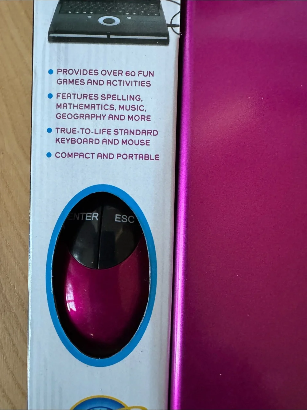 NIB 2010 Discovery Kids Teach & Talk Exploration Laptop Pink Mouse
